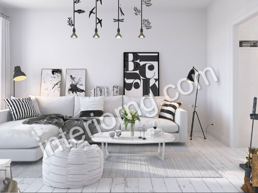 Interior Design with Black and White