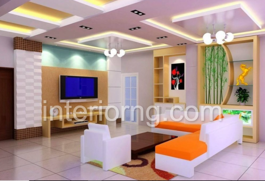 3D Living Room Design